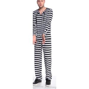 Men's inmate/prisoner/convict costume.